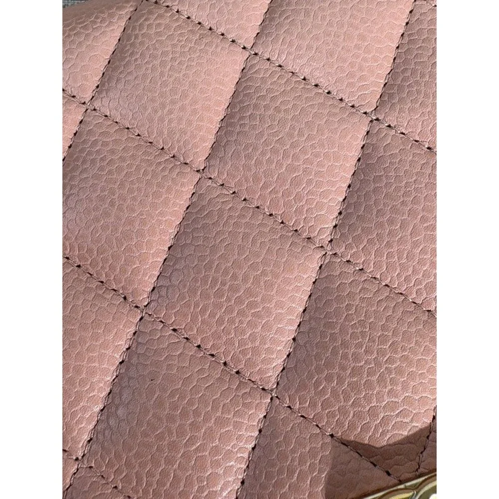 CHANEL Light Pink Caviar Boy WOC GHW
